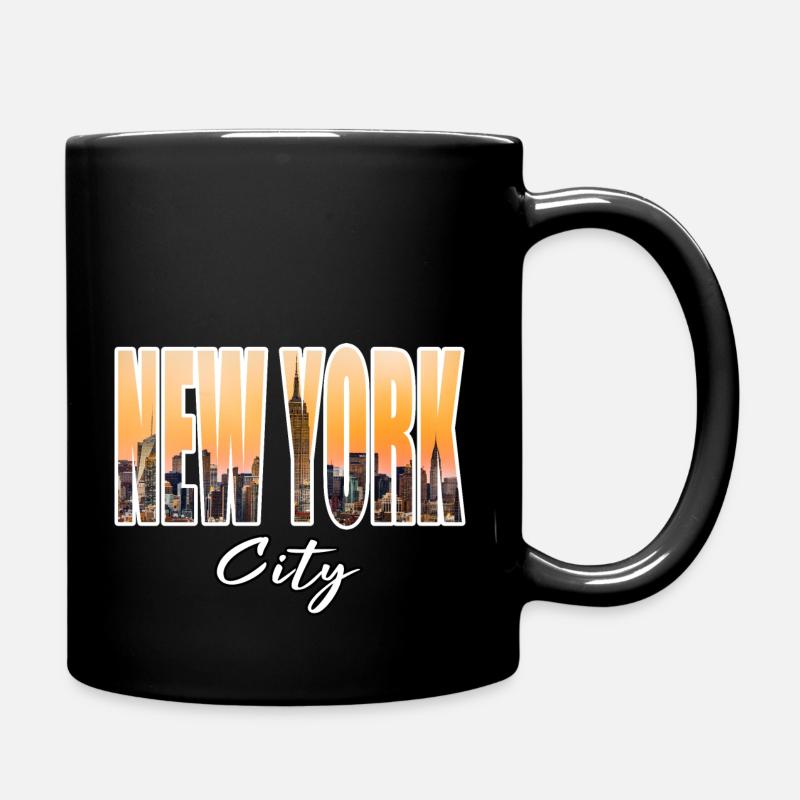 ville de New York - Mug uni - noir