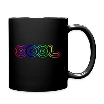 Cool pattern - Full Colour Mug - black - Right