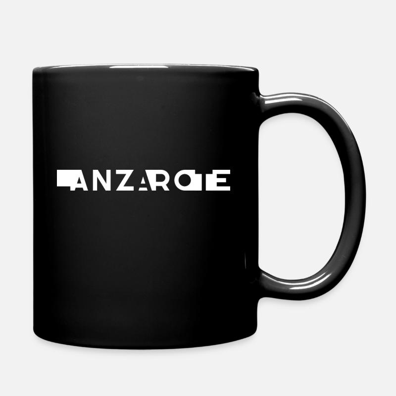 LANZAROTE – Kanarische Inseln –Spanien - Tasse einfarbig - Schwarz
