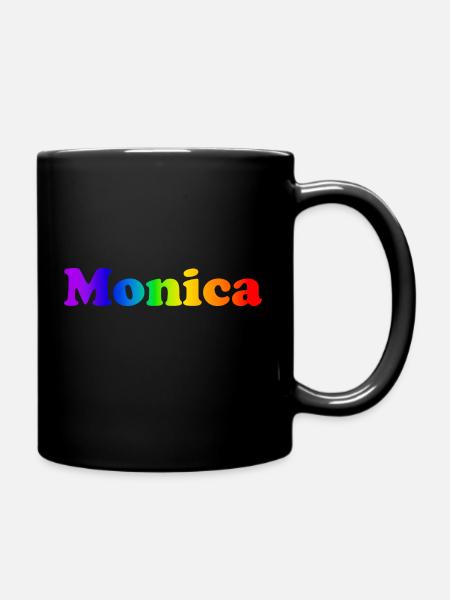 Monica - Mug uni - noir
