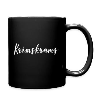 Krimskrams - Tasse einfarbig - Schwarz - Rechts