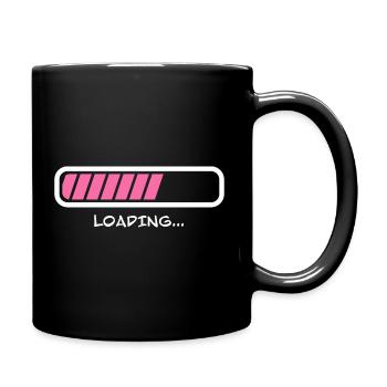 Charging Bar Charging Waiting - Full Colour Mug - black - Right