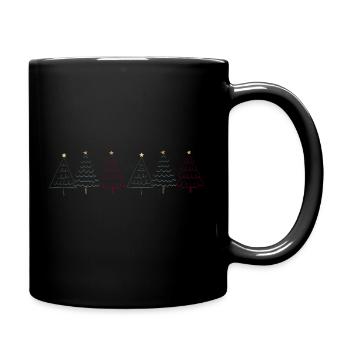 Noël - Mug uni - noir - Droite