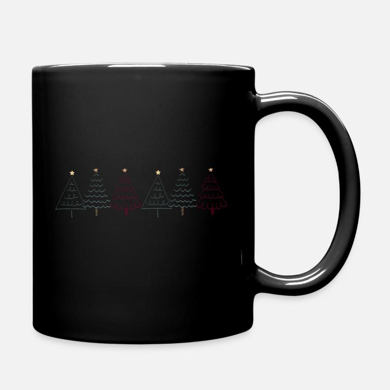 Christmas - Tasse einfarbig - Schwarz