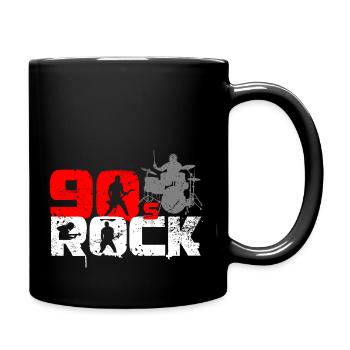 Amateur de musique rock vintage des années 90 - Mug uni - noir - Droite