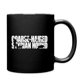 COARSE HAIRED STYRIAN HOUND Hunting Dogs Wilsigns - Full Colour Mug - black - Right