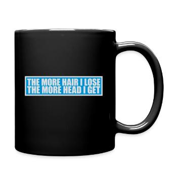 I get more head - Full Colour Mug - black - Right