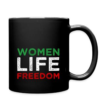 Liberté de vie de femme - Iran - Mahsa Amini - Mug uni - noir - Droite