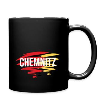 Chemnitz T-Shirt Chemnitz Geschenk Chemnitz - Tasse einfarbig - Schwarz - Rechts
