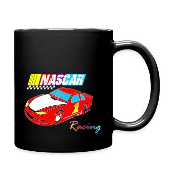 NASCAR RACING - Full Colour Mug - black - Right