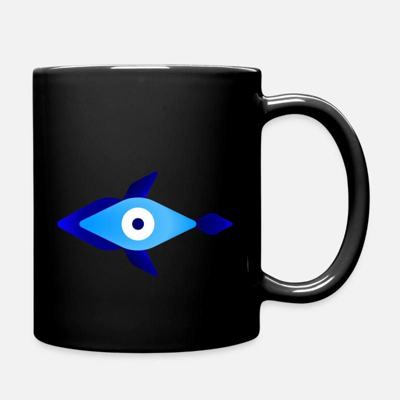 Poisson Nazar - Mug uni - noir