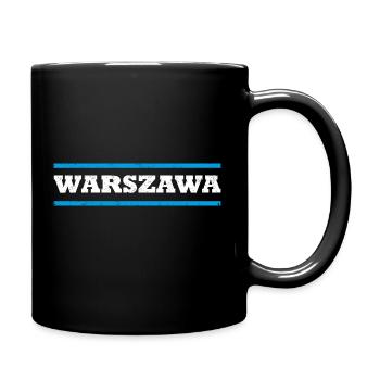 Varsovie - Mug uni - noir - Droite