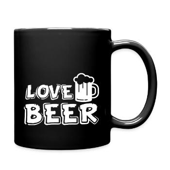 Funny Beer Saying Gift Idea Party - Full Colour Mug - black - Right