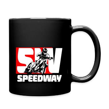 Speedway - Motorcycle Speedway - Tasse einfarbig - Schwarz - Rechts