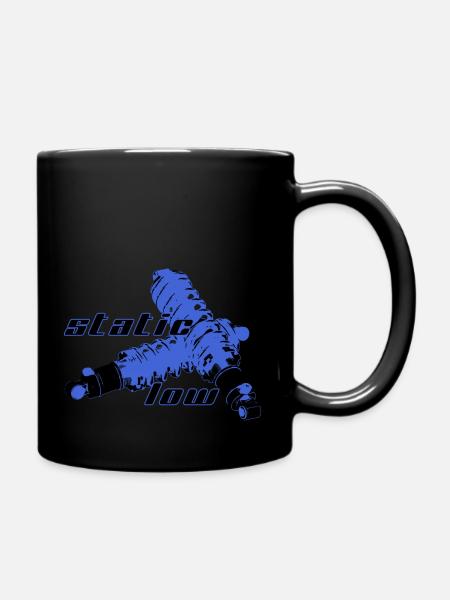 staticlow 1 - Tasse einfarbig - Schwarz