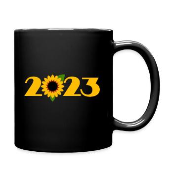 Sunflower 2023 - Full Colour Mug - black - Right