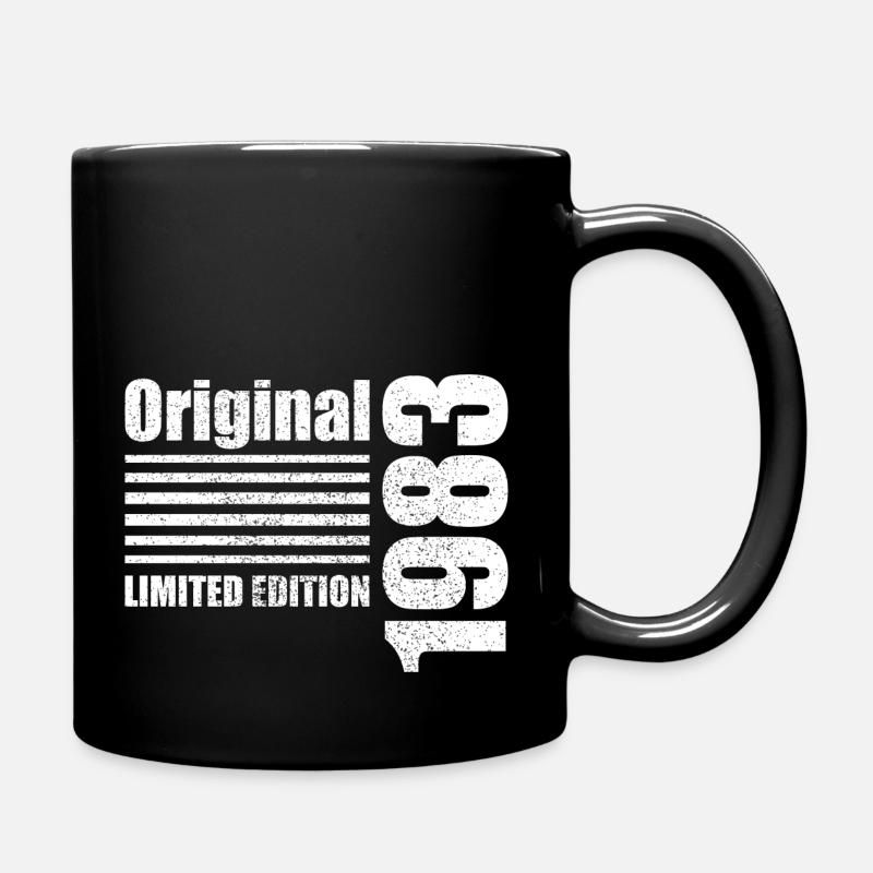 1983 Year Original Limited Edition - Full Colour Mug - black