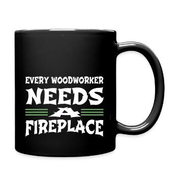 Idée actuelle Charpentier marteau-piqueur - Mug uni - noir - Droite
