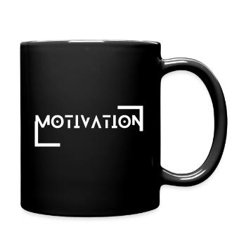 Motivation Style - Tasse einfarbig - Schwarz - Rechts