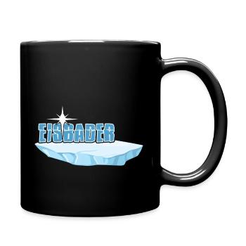 Bains de glace, bain d’hiver, durcissement, thérapie par le froid, bain de glace - Mug uni - noir - Droite