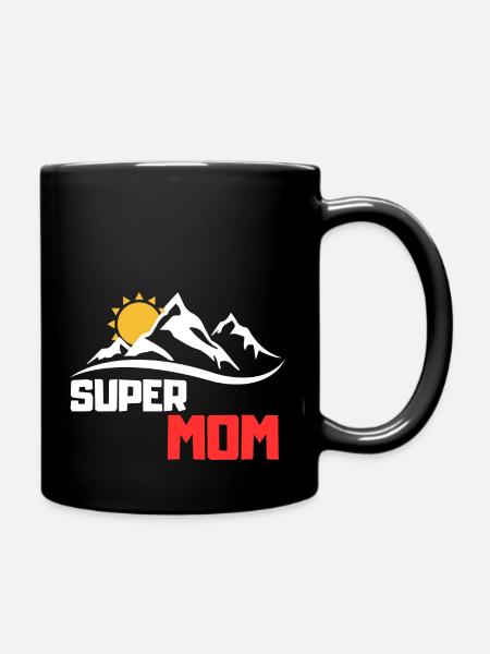 Super Maman - Mug uni - noir