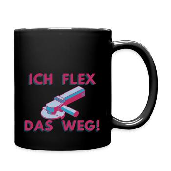 Meuleuse d’angle Flex Welding Metalworker - Mug uni - noir - Droite