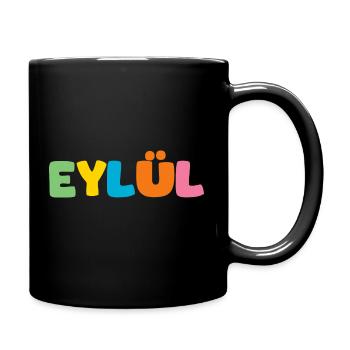 Name - Eylül - Full Colour Mug - black - Right