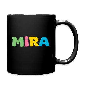 Nom - Mira - Mug uni - noir - Droite