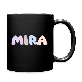Nom - Mira - Mug uni - noir - Droite