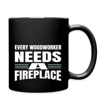 funny sayings carpenter jokes tshirts carpenter - Tasse einfarbig - Schwarz - Rechts