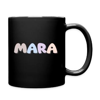 Nom - Mara - Mug uni - noir - Droite