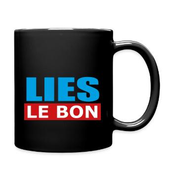 Lies Le Bon - Tasse einfarbig - Schwarz - Rechts