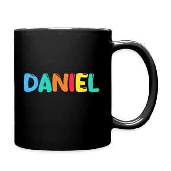 Nom - Daniel - Mug uni - noir - Droite