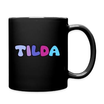 Name - Tilda - Full Colour Mug - black - Right
