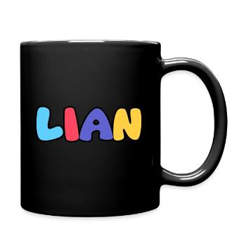 Name - Lian - Full Colour Mug - black - Right