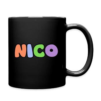 Name - Nico - Full Colour Mug - black - Right