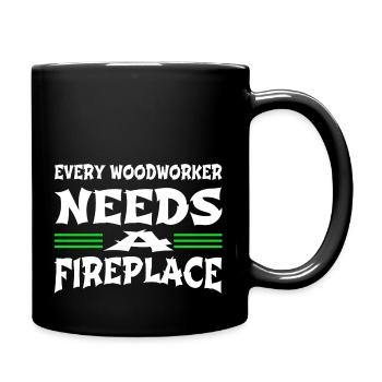 Foresterie arbre abatteur John Carpenter T-shirts - Mug uni - noir - Droite