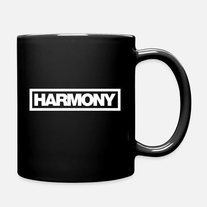 Typo HARMONY Kontur 1C - Tasse einfarbig - Schwarz