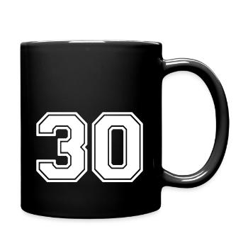 30 - Full Colour Mug - black - Right
