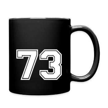 73 - Tasse einfarbig - Schwarz - Rechts