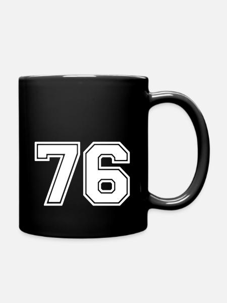 76 - Tasse einfarbig - Schwarz