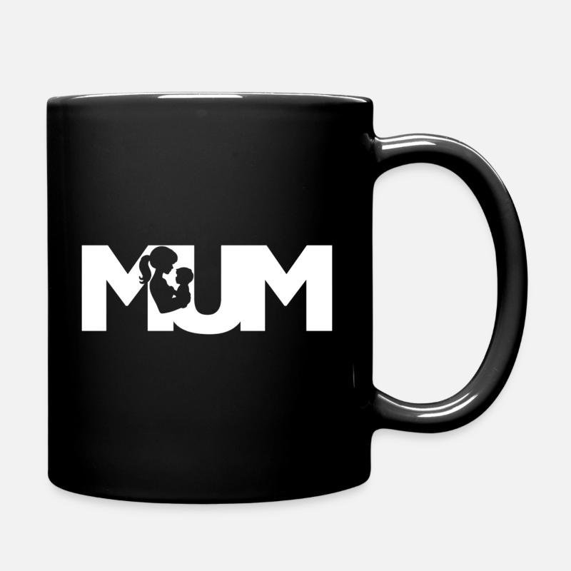 MUM - Tasse einfarbig - Schwarz