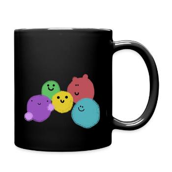 Bande de boule - Mug uni - noir - Droite