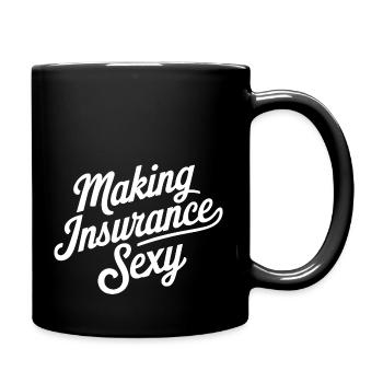 Une nouvelle déclaration pour le monde de l’assurance - Mug uni - noir - Droite
