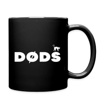 death diving dods mit katze klippenspringen - Tasse einfarbig - Schwarz - Rechts