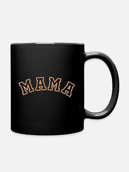 MAMA - Mug uni - noir