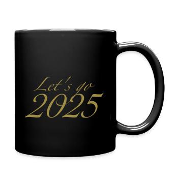 Let's go 2025 - Mug uni - noir - Droite