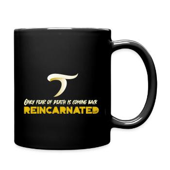 ONLY FEAR OF DEATH - Full Colour Mug - black - Right