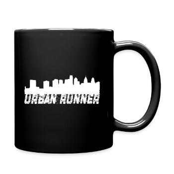 Runner - Tasse einfarbig - Schwarz - Rechts