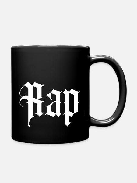 Rap-Musik-Logo - Tasse einfarbig - Schwarz